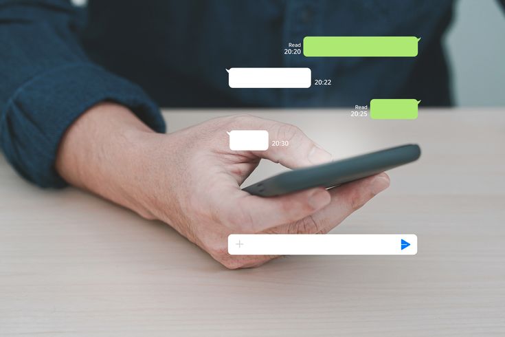 Messages on app